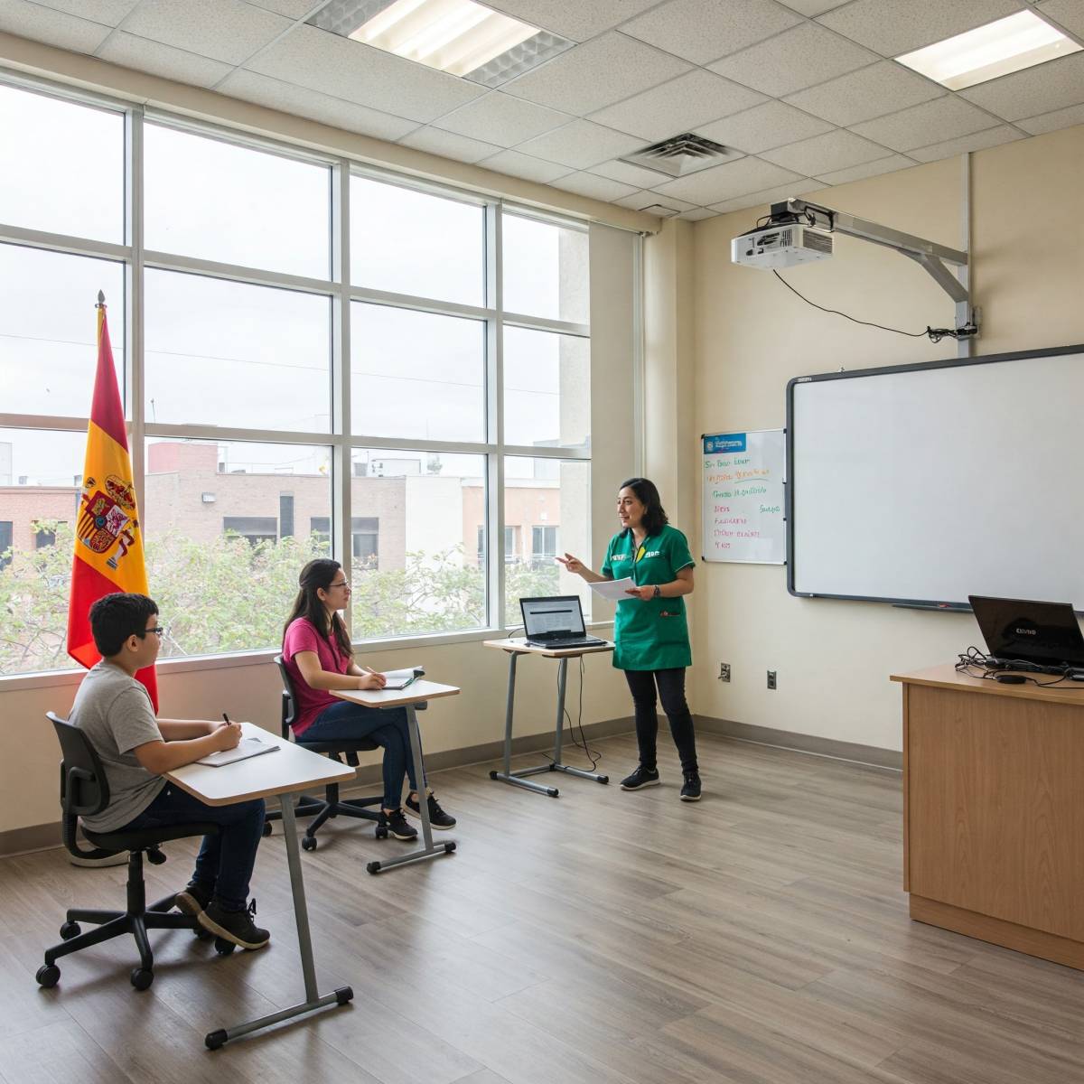 Cours d’espagnol en mini-groupe à Allauch – adultes débutants, ambiance conviviale, 1h par semaine.