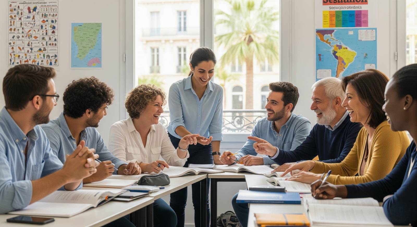 Apprenez l'espagnol à Marseille 13012. Cours pour adultes, tous niveaux.