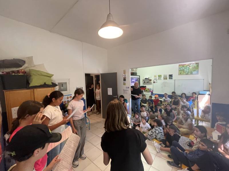 Réserver un stage d'anglais pour enfants en immersion totale au Jardin d'Anglais